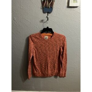 Womens Pullover Field And Stream Crew Neck Long Sleeves Size Medium